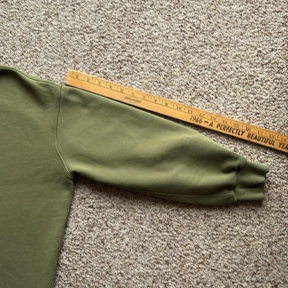 Lululemon Women’s Green Oversize Crew Neck Sweatshirt